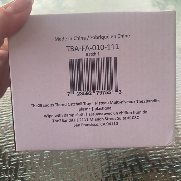 The 2 bandits tiered catchall tray - Picture 8 of 9